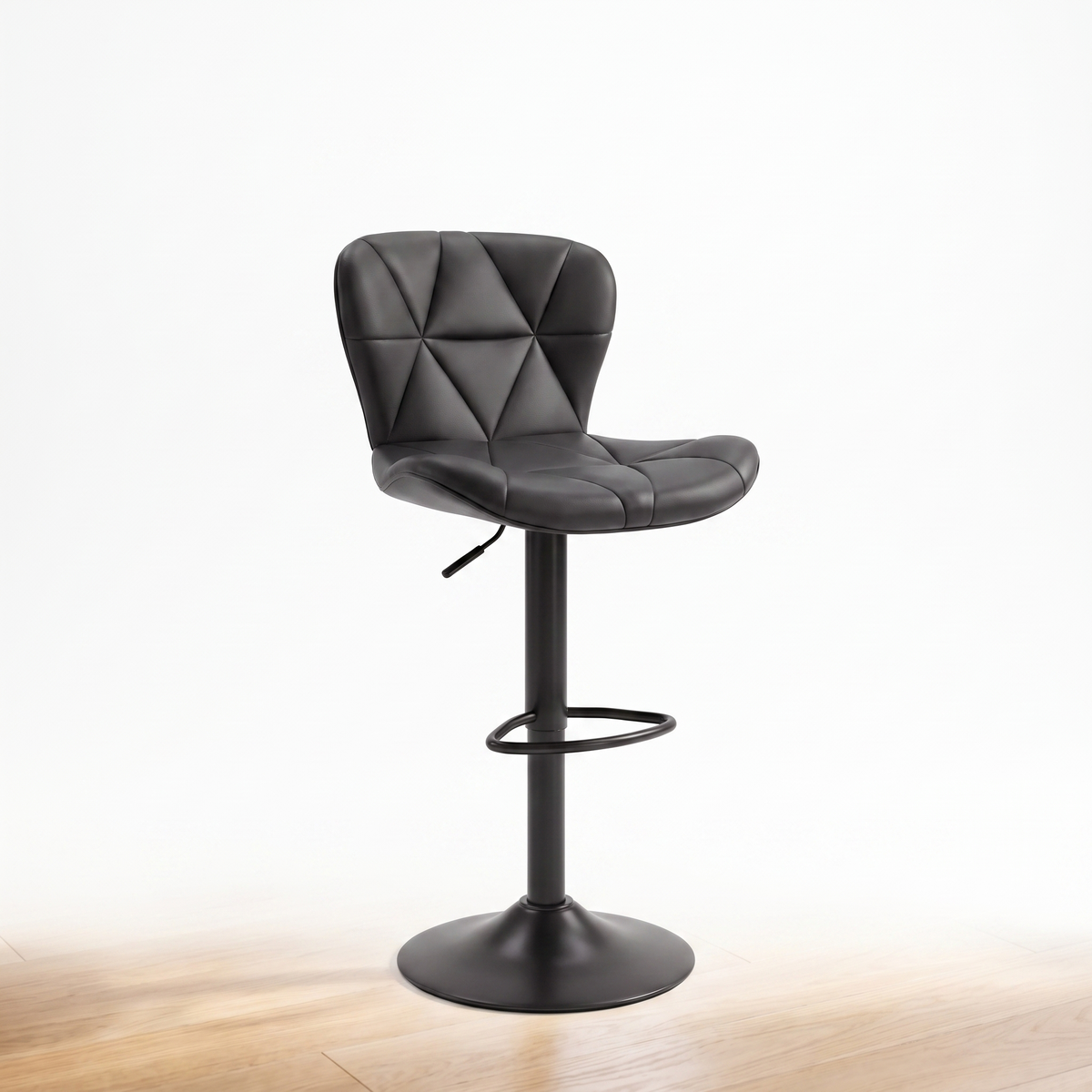 Dining and kitchen decor collection featuring an adjustable swivel bar stool