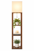 Alder Shelf Floor Lamp