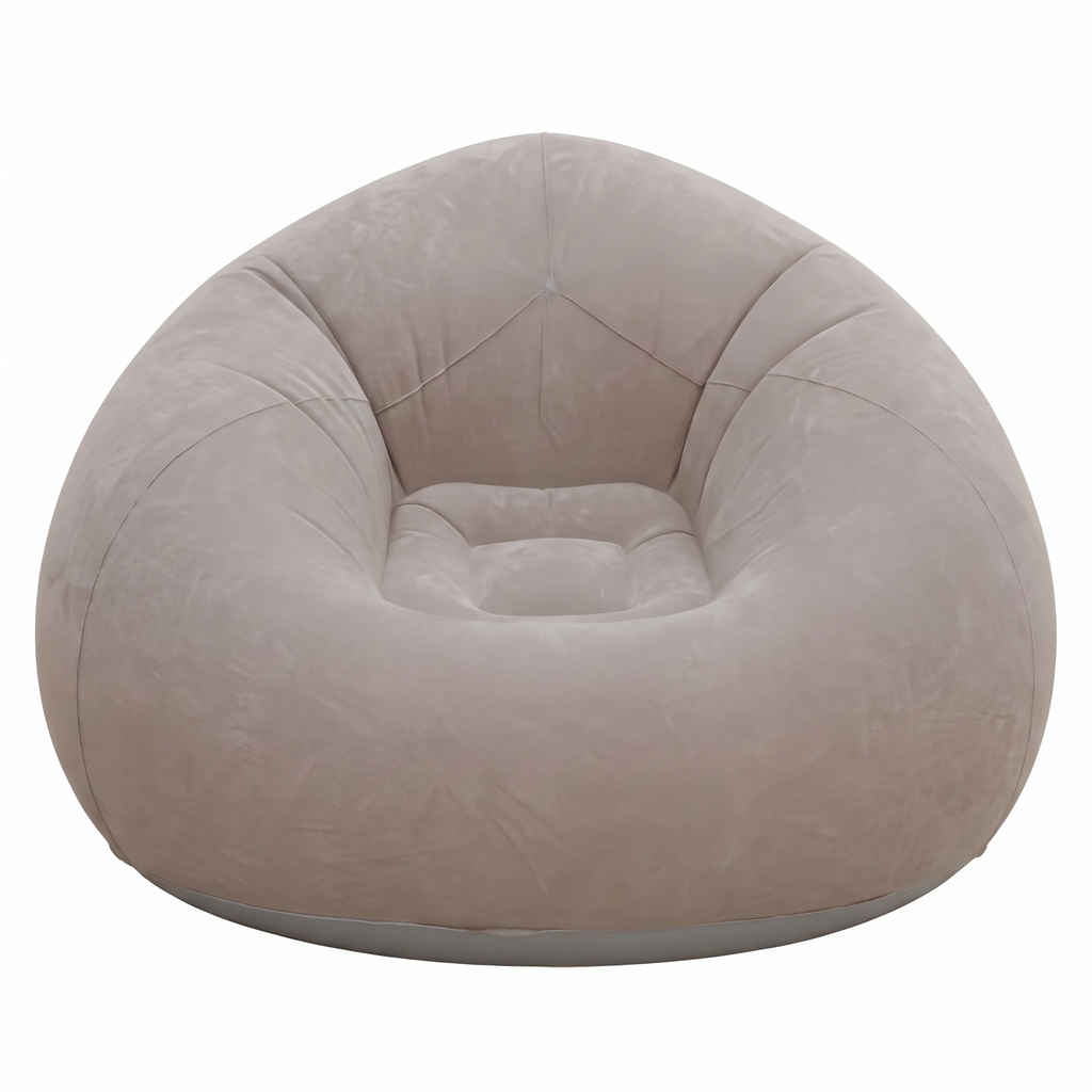 Cloudform inflatable lounge bag chair on a white background