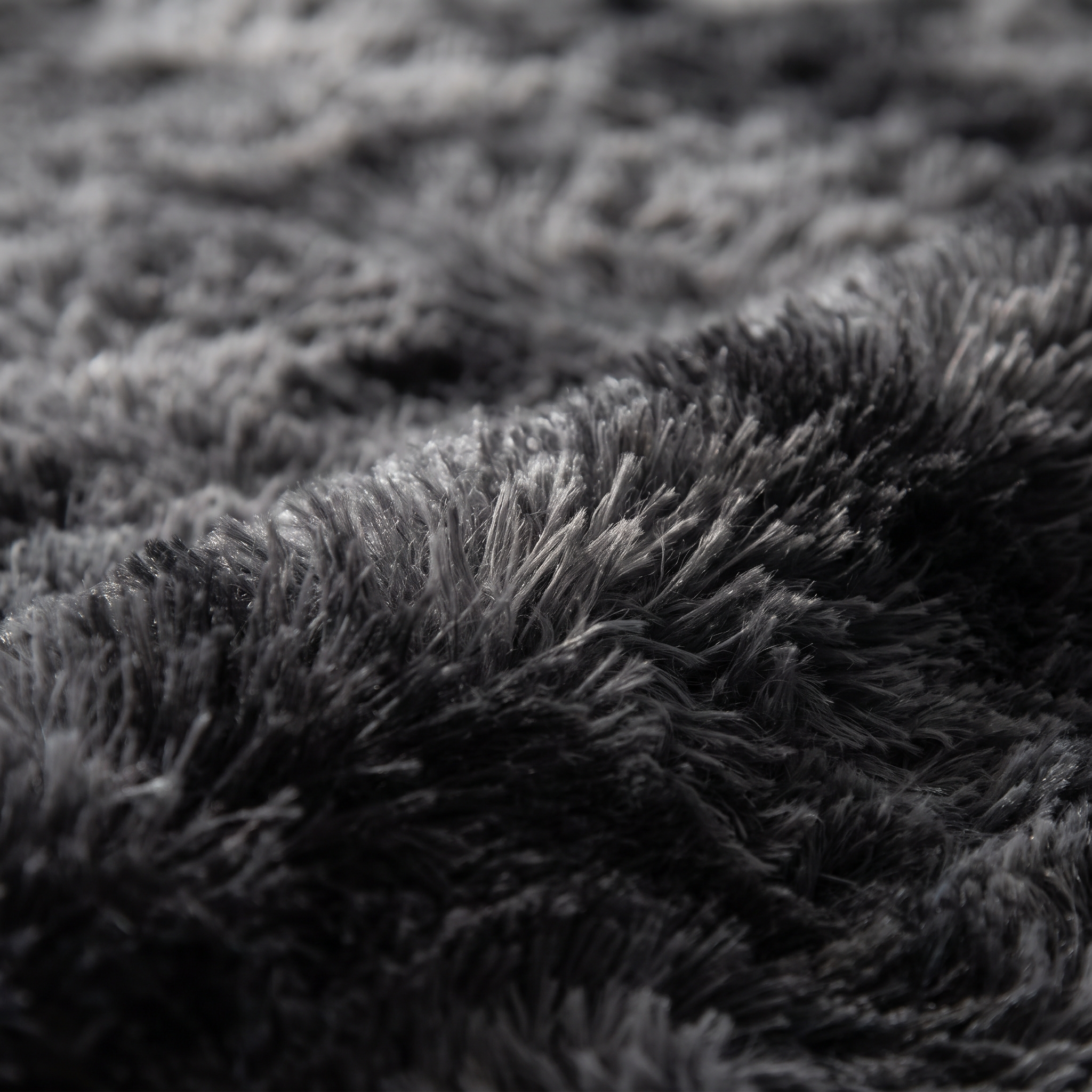 Sable rug deep plush pile close detail