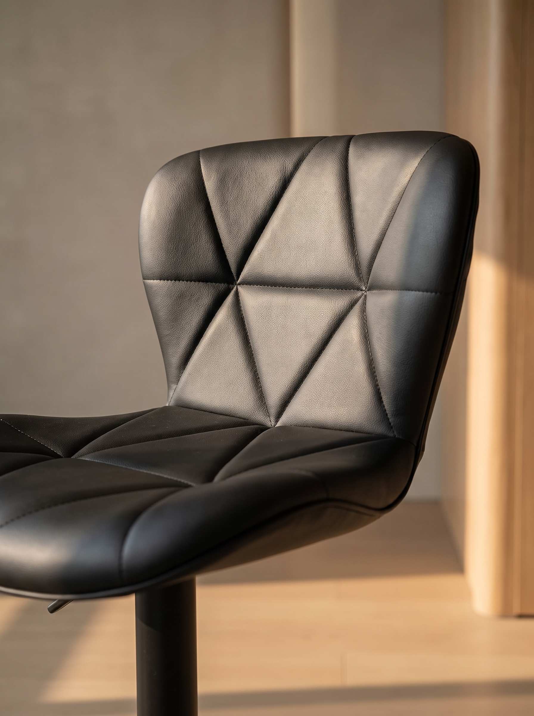 Rowan stool backrest and cushion detail